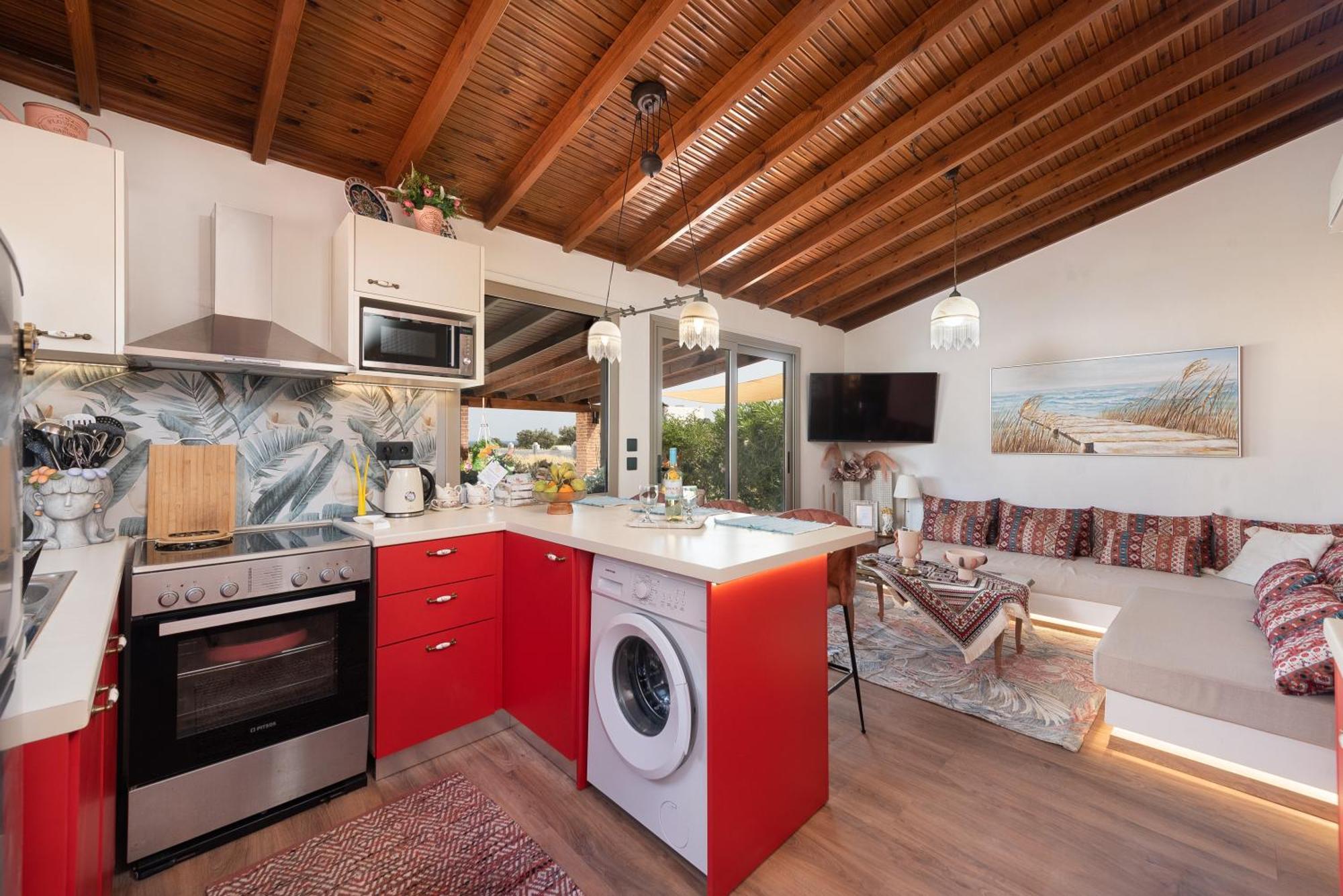 Aelia Sea View Bungalow Gennadi Bagian luar foto
