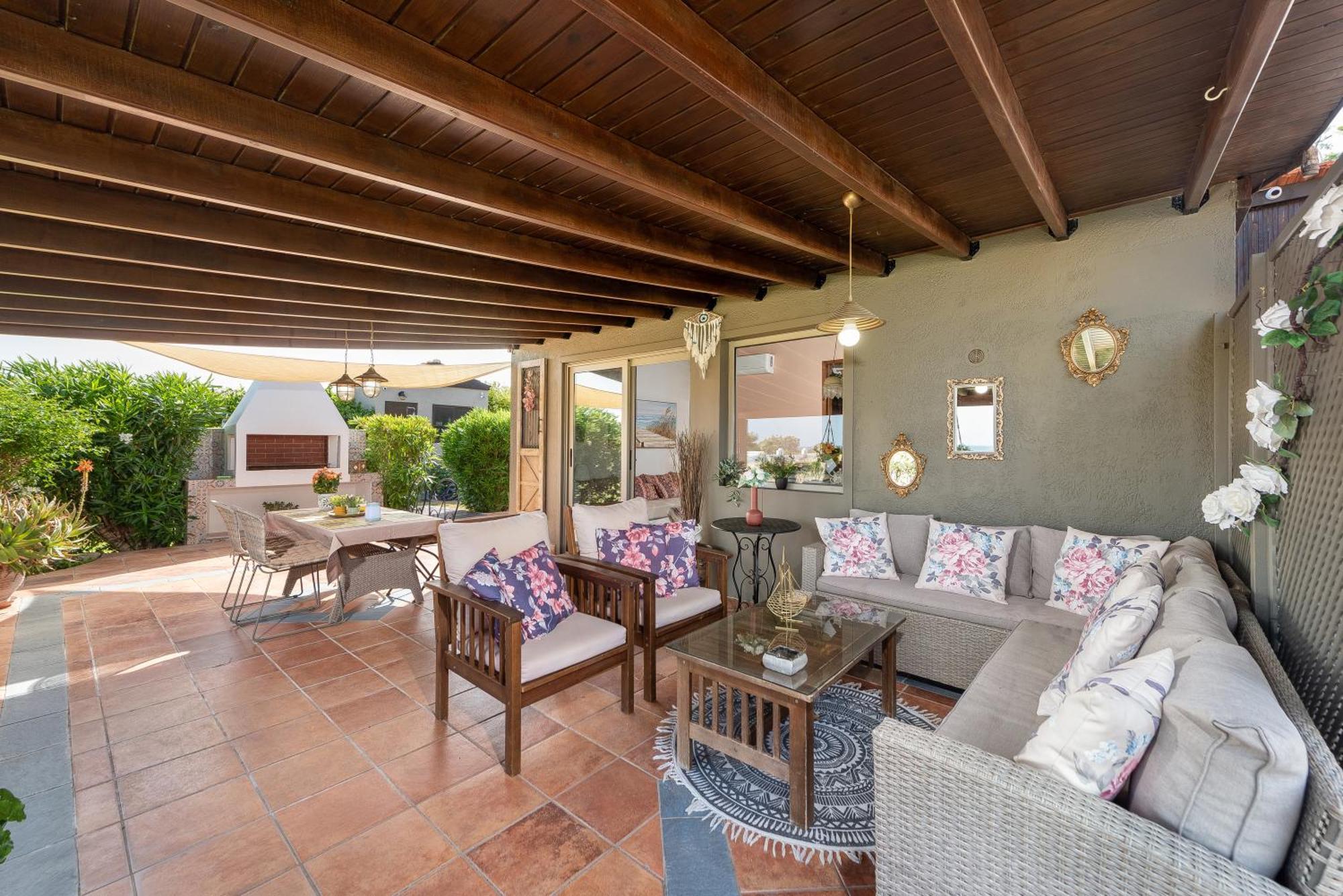 Aelia Sea View Bungalow Gennadi Bagian luar foto
