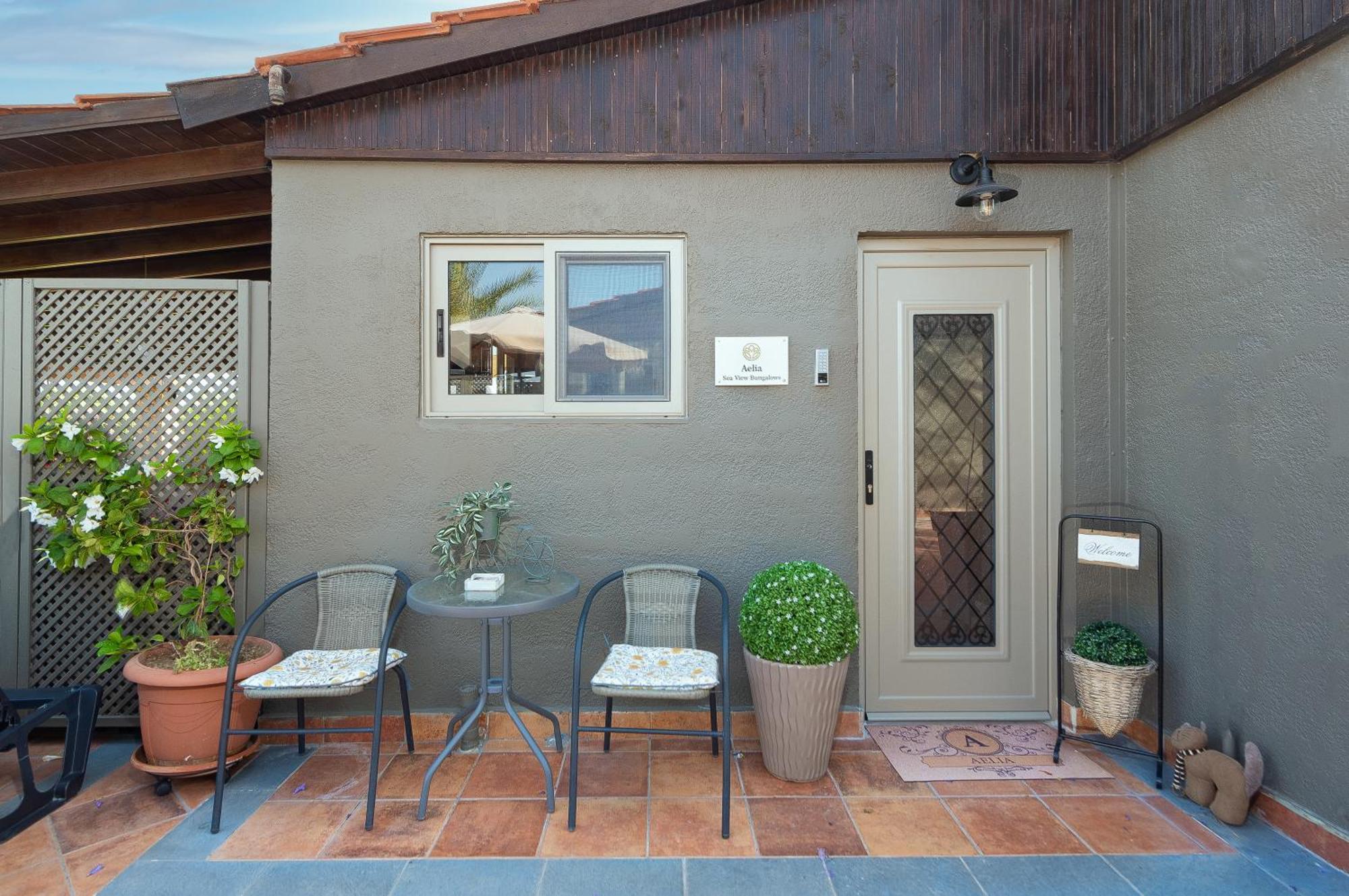 Aelia Sea View Bungalow Gennadi Bagian luar foto